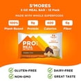 thumbnail image 4 of PROBAR - Barra de comida, S'Mores, sin OGM, sin gluten, saludable, a base de plantas, ingredientes de alimentos integrales, energía natural (12 unidades), 4 of 5