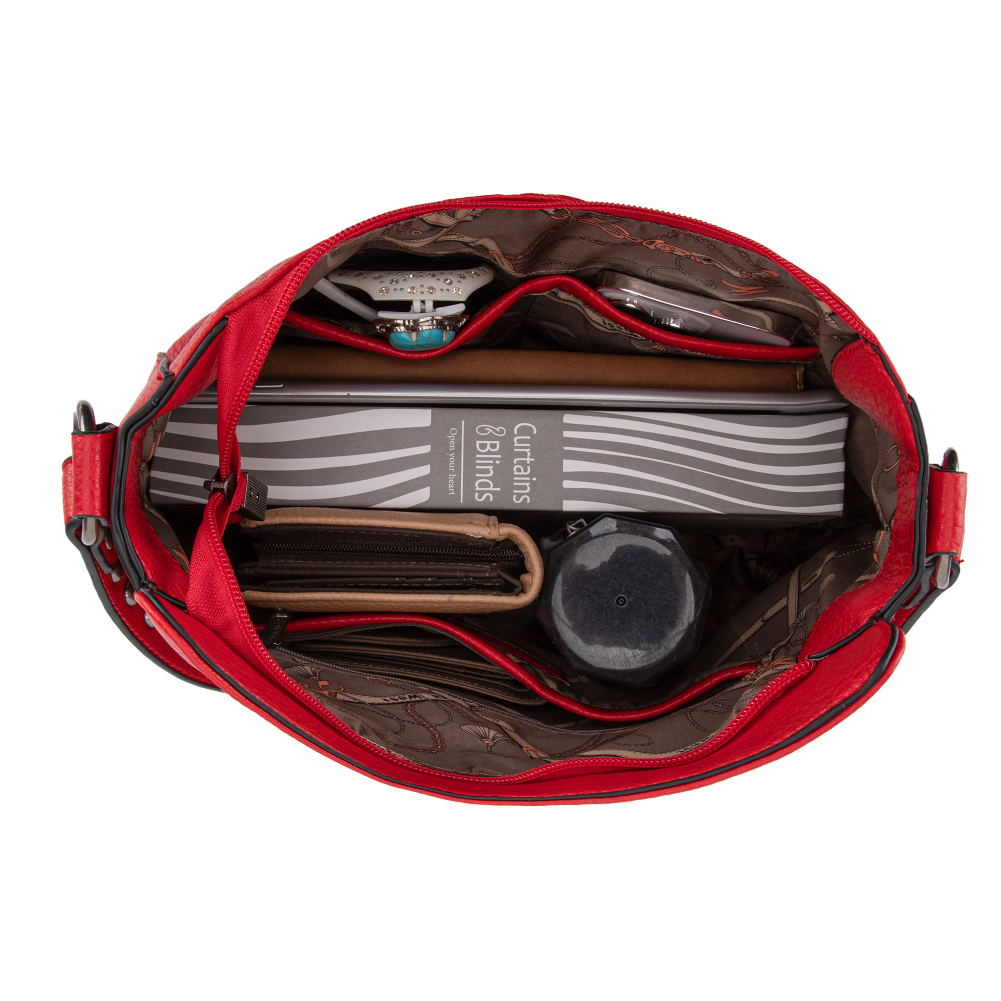 Montana West Hobo Bag for Women Red photo 3