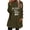 Army Green, variant on Ke1Clo Winter Sweaters for Women Casual Fashion Snowflake Graphic Crew Neck Long Sleeve Pullover Oversized Loose Comfy Basic Knit Tops Army Green XXXL