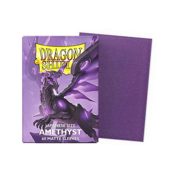 Dragon Shield Japanese Sleeves: Matte: Amethyst (60ct)