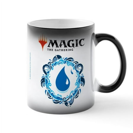 

CafePress - Magic Blue Mana Symbol - 11 oz Color Changing Magic Mug