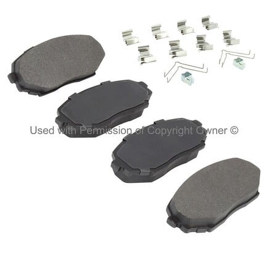 Mpa Electrical 1003-0525M Quality Built Black Series Semi Metallic Brake