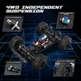 thumbnail image 3 of Coche de control remoto Holyton 1:10 de alta velocidad 48 KM/H 4WD, 3 of 9