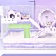 thumbnail image 3 of 1 juego de plataforma de juegos para animales pequeños, plataforma para chinchillas con rampa, plataforma para jaula de hámster, 3 of 4