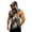 Brown, variant on Tactical Camo & Striped Sleeveless Hooded Tank Top for Men, Muscle Fit Pullover Gym Vest - Quick-Dry Athletic Shirt with Pocket for Bodybuilding & Summer Training Camouflage S