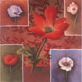 thumbnail image 3 of Unknown 15x15 Black Modern Framed Museum Art Print Titled - Red Tulip I, 3 of 5