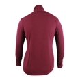 thumbnail image 2 of Alfani Women's Long-Sleeve Ruched Turtleneck Top (XL, Malbec), 2 of 3