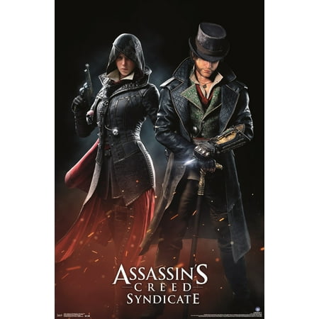 Trends International AC Syndicate Evie and Jacob Wall Poster 22.375