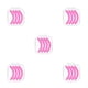 thumbnail image 2 of Seitruly Recambios para rizador de pestañas, no es fácil de romper, superficie lisa de goma, resistente, reemplaza la tira adhesiva, rosa, Type2 NO2, 2 of 6