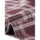 thumbnail image 5 of Overoles elegantes y chic de cuadros para mujeres de tallas grandes Agnes Orinda, faldas midi de moda 2X rojo y blanco, 5 of 6