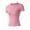 Pink, variant on Aboser Gym Yoga Shirts for Women Short Sleeve Workout Tops Active Moisture Wicking Sports Tshirts Stretch Casual Crewneck Shirt 2026