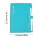 thumbnail image 3 of Carpeta Expandible A4 con 5 Bolsillos, Organizador de Documentos Tipo Acordeón, Bolsa de Plástico Multicapa para Oficina - Azul Cielo | 32,5 X 24,5 Cm - 5 Hojas Interiores - Ligera y Práctica, 3 of 6
