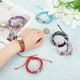 thumbnail image 3 of Pulseras con broches a presión, pulsera de cuero con botón a presión, brazalete de cuero sintético con cierres para mujer y hombre, 3 of 5