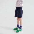 thumbnail image 5 of Kids Breathable Mesh Side Sports Shorts, Elastic Waist Lightweight Summer Outdoor Casual Shorts for Boys Girls 6 Monthsâ14 Years, 5 of 6