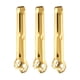 thumbnail image 1 of 3 pinzas de acero inoxidable para alimentos, pinzas para bufé, pinzas para hornear pan, pinzas para cocinar alimentos Dorado, 1 of 5