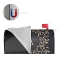 thumbnail image 5 of PHELIKA Letter A Classic Monogram Magnetic Mailbox Covers Post Letter Box Cover Standard Size 21H x 18W, 5 of 8