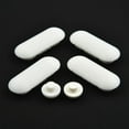 thumbnail image 5 of 2 Sets of Universal Toilet Lid Buffer Toilet Seat Buffers Stop Bumper,White, 5 of 9