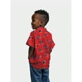 thumbnail image 5 of Spiderman Button Up Short Sleeve Tee XS-XXL, 5 of 5