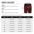 thumbnail image 3 of Fuzoiu Red Dragon On Black Print Pajama Shorts for Men, Men's Pajama Bottoms,Mens Lounge Sleepwear,Pajama Pants with Pocket-Medium, 3 of 6