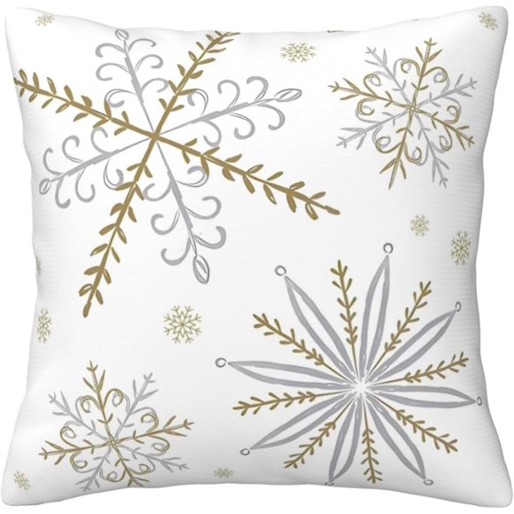 linely Red Swirl Christmas Pillow Covers 22"x22"" Sweet Candy Cane Double Swirl Red and White Throw Pillow Cover Cushion Case Decoration for Sofa Couch