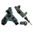 thumbnail image 1 of Motorcycle Headscarf Chin Bracket Fixed Seat Motorcycle Camera Accessories Blue, 1 of 7