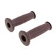 thumbnail image 1 of Puños de Manillar 1 Par 22 / 24mm Universales - Marron Marron oscuro shamjiam Puños de manillar de la motocicleta, 1 of 8
