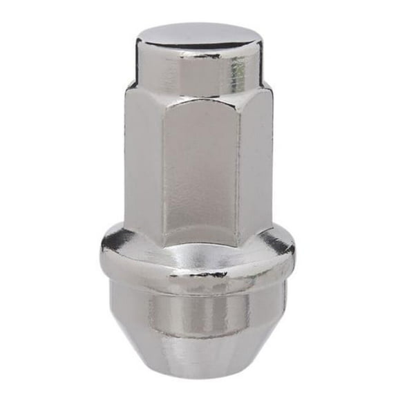 West Coast Wheel Accessories DPC60288 14 x 2 in. OE Style Lug Nut 21 mm Hex 2.15 in. Chrome Fits Ford