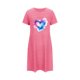 thumbnail image 5 of Camisón corto de talla grande para mujer, camisón de manga corta con estampado de pecho a la moda, camisón para mujer, 5 of 7