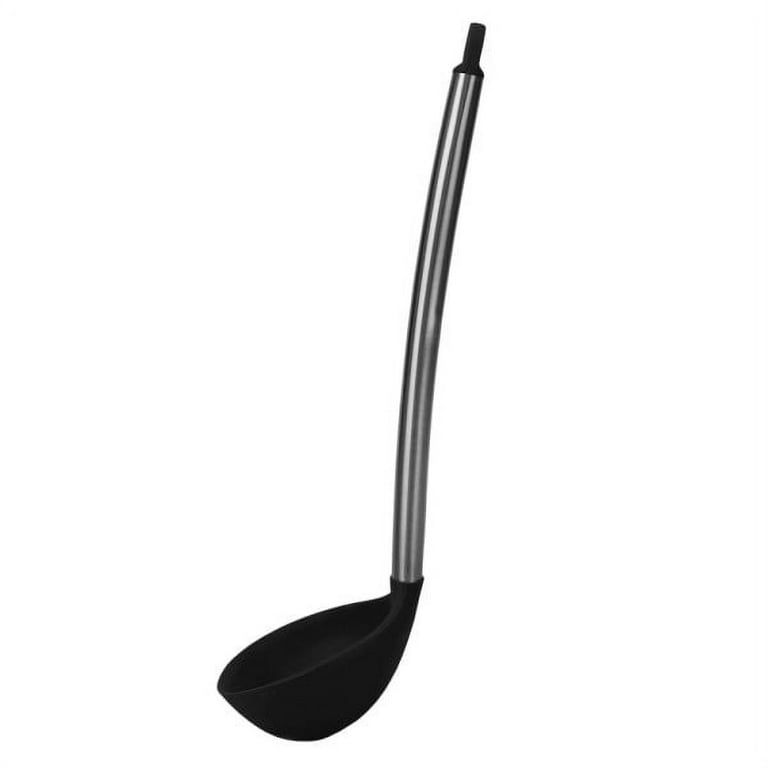 Black Stainless Steel Silicone Ladle Black Stainless Steel Silicone Ladle