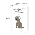 Funny Get Well Soon Card Gift, Humor Speedy Surgery Recovery Card for