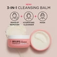 thumbnail image 2 of It Cosmetics Bye Bye Makeup Cleanser Balm - Limpiador Facial 3 en 1, Desmaquillante, Limpiador Iluminador y Mascarilla con Vitamina C y Ceramidas, 100 g, 2 of 8