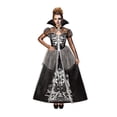 thumbnail image 1 of Skeleton Queen Costume for Women, Large Size, Partyholic, 1 of 4