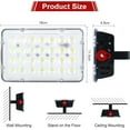 thumbnail image 3 of 50W Led Outdoor Flood Light, Exterior Flood Lights, Led Stadium Lights, Plug in Flood Light, with 59 Inch Line, for Yard, Playground, Lawn,Garden,Garages,Basketball Court, Stadium, 3 of 7
