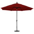 thumbnail image 2 of 11 Pieds Aluminium Marché Umbrella Inclinaison Col Noir Mat/pacifica/hgreen, 2 of 2