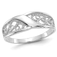 thumbnail image 1 of Fillagree Ring in 14K White Gold, 1 of 4