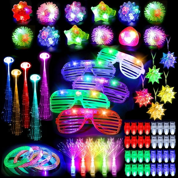 Juguetes Party Favors MIBOTE con iluminación LED, 83 unidades, para niños y adultos