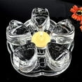 thumbnail image 2 of Universal Solid Crystal Glass Teapot Warmer | Tea Warmer -- Candle Never Flames Out, 2 of 6