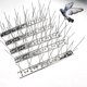 thumbnail image 2 of 2 Stainless Steel Pigeon Spike, Pigeon Repellent Meters Bird Spike, Pack of 24 Balcony Pigeon Spikes for Scaring Pigeons, Crows, Sparrows, Cats, Garden Protection, 2 of 5