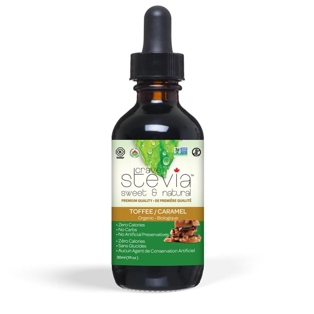Crave Stevia 236548 Toffee Liquid Drops 1 fl. oz.