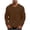 Mens Long Sleeve Shirt Brown, variant on Mens Big and Tall Long Sleeve V-Neck Top Shirt Casual Loose Solid Color Pullover Fathers Gift S-5XL