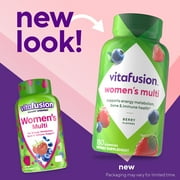 vitafusion Womens Multivitamin Gummies, Daily Vitamins for Women, Berry Flavored, 150 Count