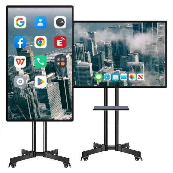JYXCN 49'' 2K UHD Interactive Whiteboard, Smart Board, All in One Smartboard for Office, Digital Smart Whiteboard Built in Dual System for Classroom