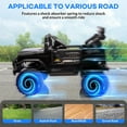 thumbnail image 7 of Garvee 12V Ride on Truck Car with Remote Control, Ride-On Toys Gift for Kids with 3 Speeds, Suspension, LED Lights, Music, Electric Car for Toddlers 2-7 Ages, 7 of 7