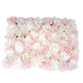 thumbnail image 1 of Abbracc Flower Panels Artificial Flowers Wall Screen Romantic Floral Backdrop Hedge Pink, 1 of 9