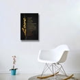 thumbnail image 5 of Corinthians 13 4-8 Love is Patient Wall Art Prints Framed Bible NIV Prayer Quotes Wall Decor Canvas Artwork Vintage Christian Paintings Scripture Pictures Decorations Framed 12x18 inch, 5 of 5