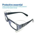 WYQLFSB 3 Pairs Side Shields for Eye Glasses Slip On Safety Glasses