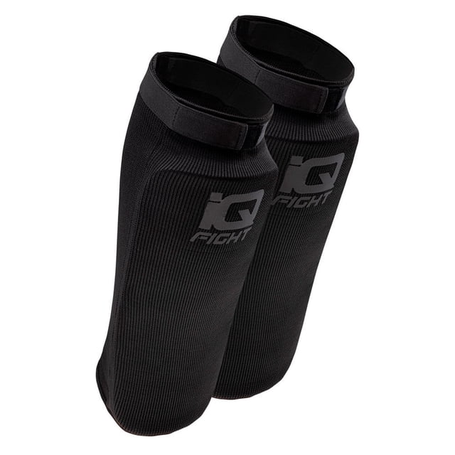 IQ - Protectores para Tíbia Maparo Elástico (Negro)
