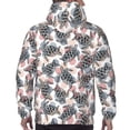 thumbnail image 3 of Bingfone Turtle Men's Drawstring Hoodie Long Sleeve Pocket Sweatshirts-X-Large, 3 of 6