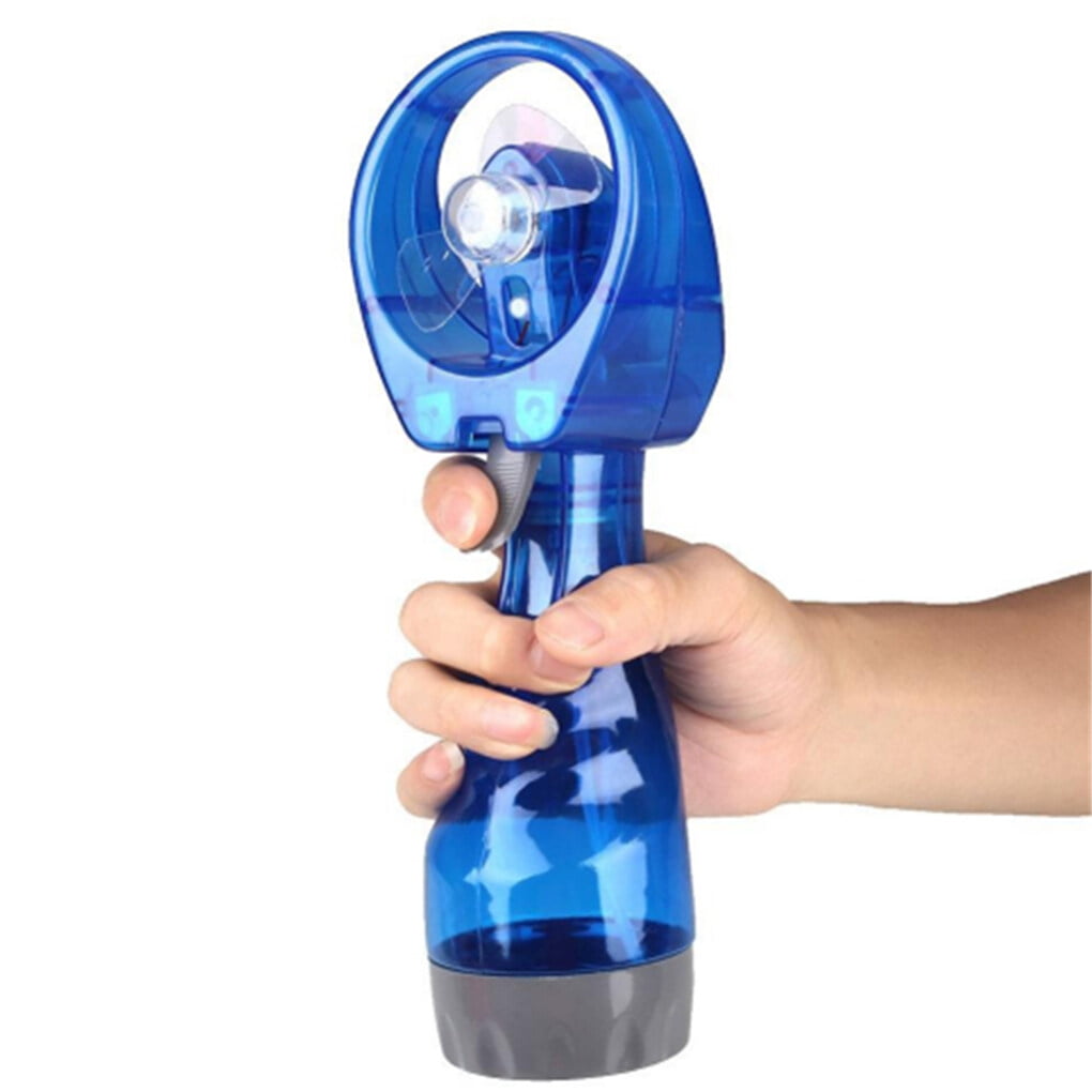 Fan With Water Spray Misting Fan Handheld - Misting Fan With Mist As  Battery Operated Fan Water Bottle Sprayer(300ml)