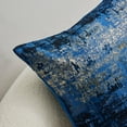 thumbnail image 6 of THE-TINOART Modern Luxury Textured Velvet Throw Pillow Cover 22x22 Inch Abstract Navy Blue Metallic Jacquard Accent Couch Pillow Case for Sofa Cushion Bedroom Living Room Decoration, 6 of 6